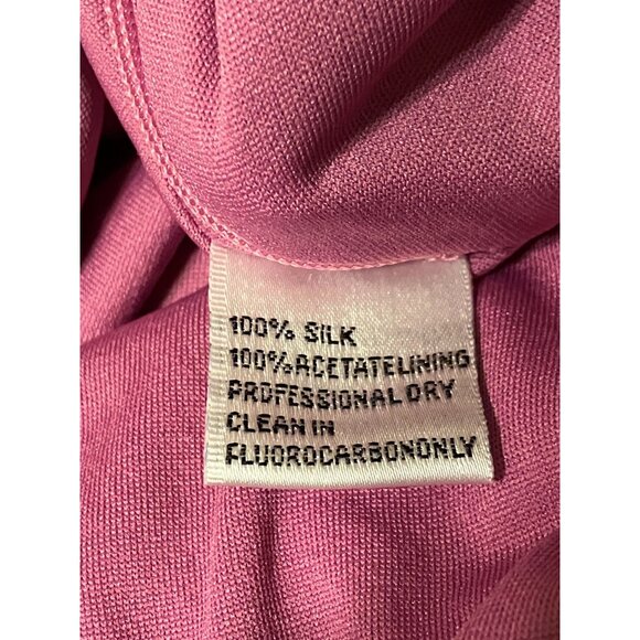 Y2K Silk Maxi Dress Set Asymmetric Ruffle Crop Fairy Mermaid Festival 100% Silk - Picture 12 of 14